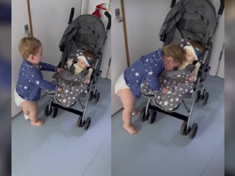 Niño conmueve con su reacción al ver a su hermanita tras ser operado