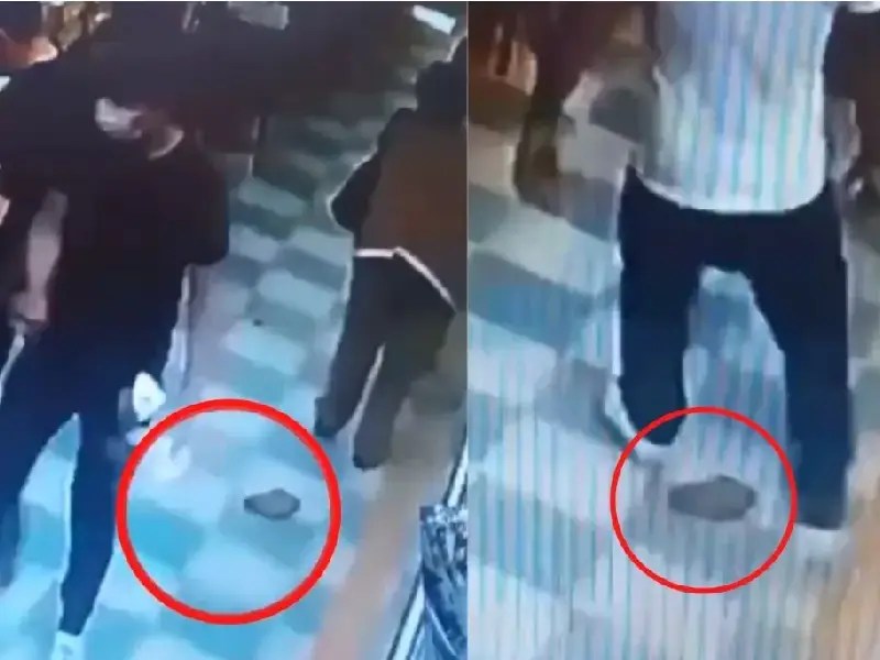 VIDEO. Captan a dos polleros presuntamente robando a una abuelita