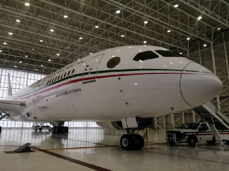Avión presidencial enviado al AIFA para que se rente para ¡fiestas, bodas y XV años!: AMLO