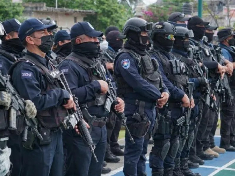 Refuerzan operativos de seguridad en Cancún