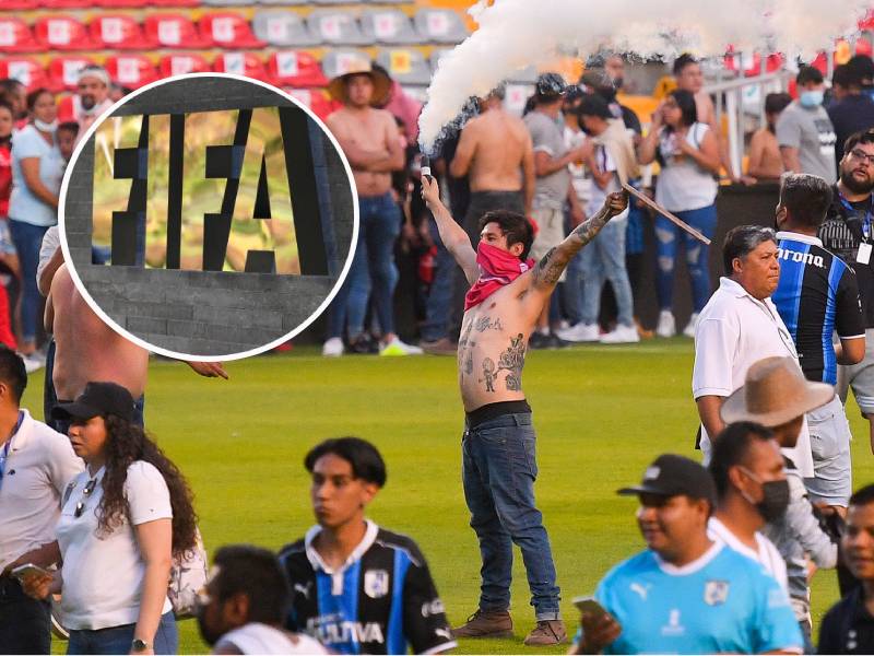 FIFA condena los incidentes en el Estadio Corregidora y espera que autoridades lleven justicia
