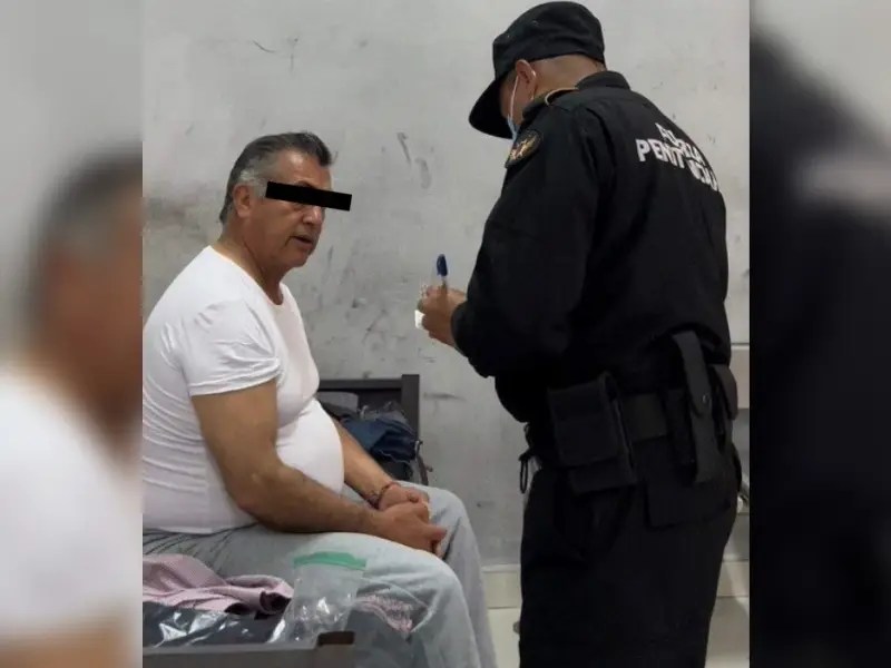 VIDEO. Exgobernador El Bronco es ingresado a penal de Apodaca