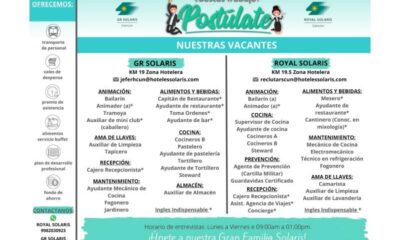 ¡Postúlate! en GR Solaris Cancún