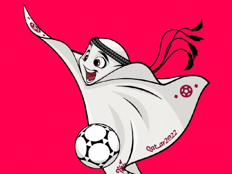 La mascota del Mundial Qatar 2022 será un pañuelo árabe llamado ¡LaÔÇÖeeb!