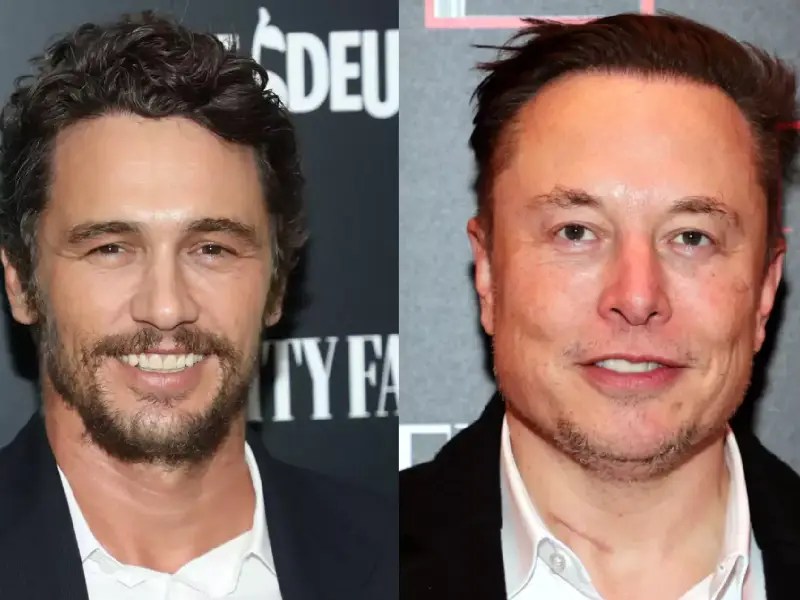 Elon Musk y James Franco los amantes de Amber Heard
