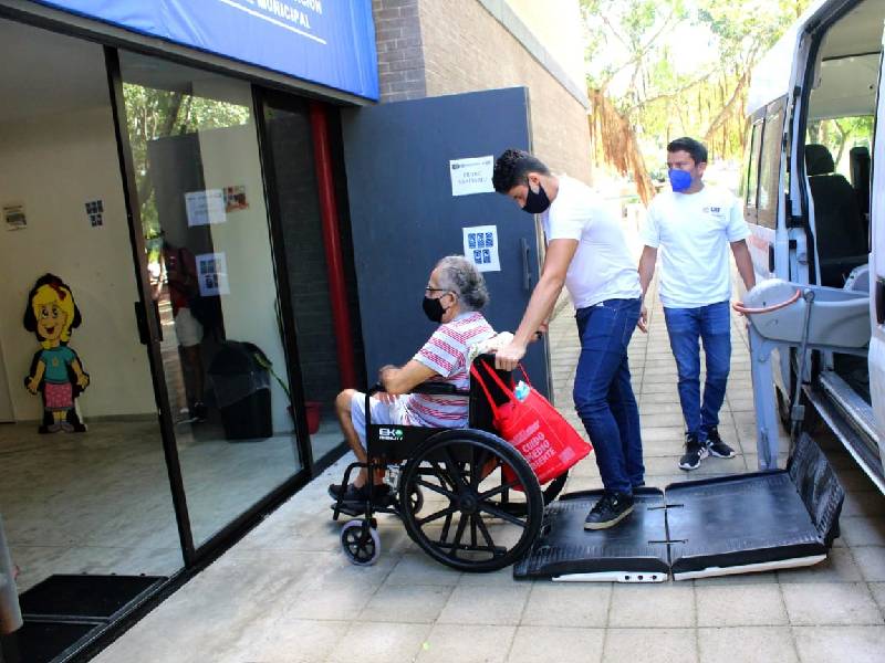 Transporte inclusivo para pacientes del CRIM Solidaridad