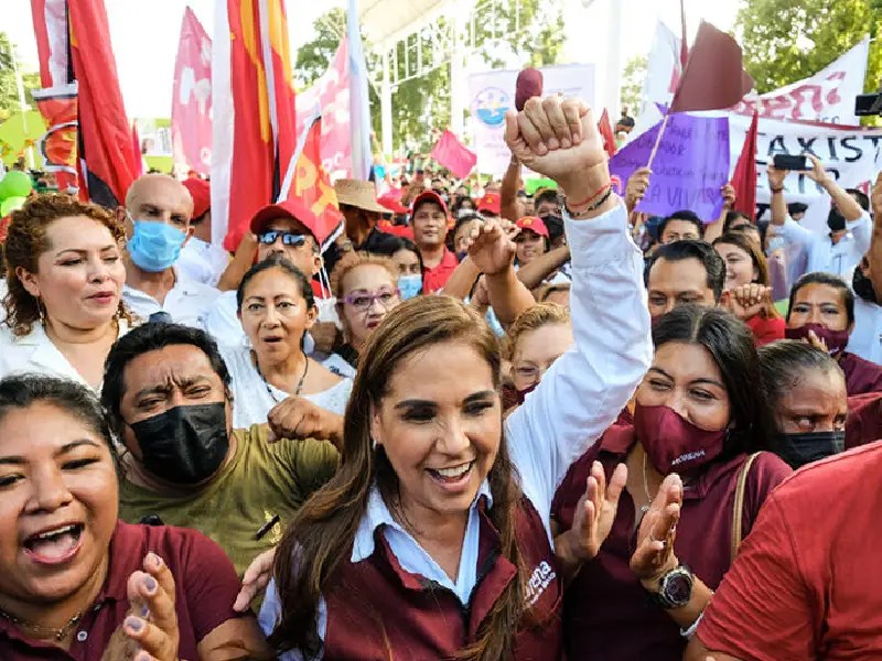 Mara Lezama inicia su campaña en Felipe Carrillo Puerto
