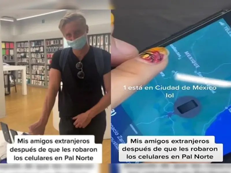 Roban celulares a extranjeros en PaÔÇÖl Norte y los encuentran en CDMX