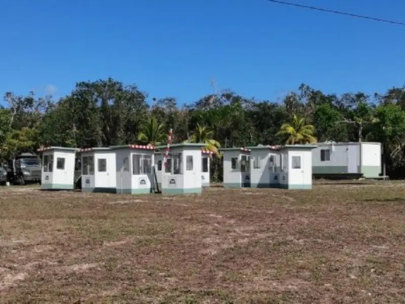 Instalan campamento del Tren Maya en Tulum