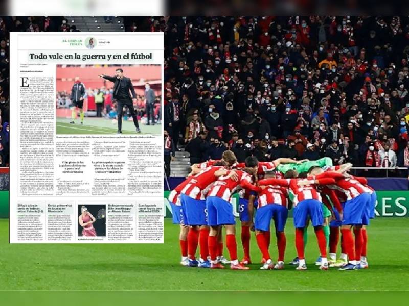 Periodista compara al Atlético de Madrid con el Cártel de Sinaloa