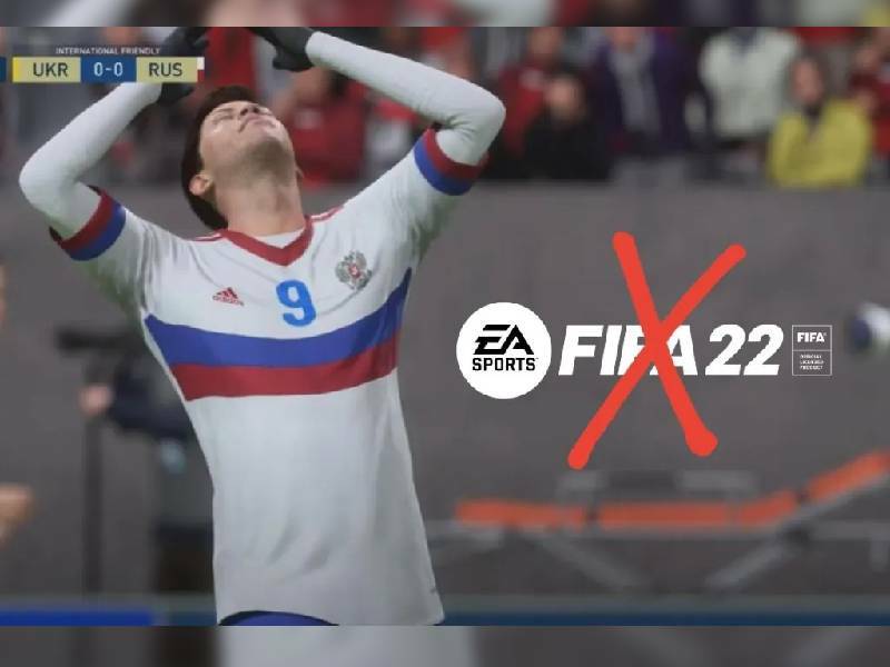 ¡Ouch! FIFA 22 elimina la liga, selección y estadios de Rusia