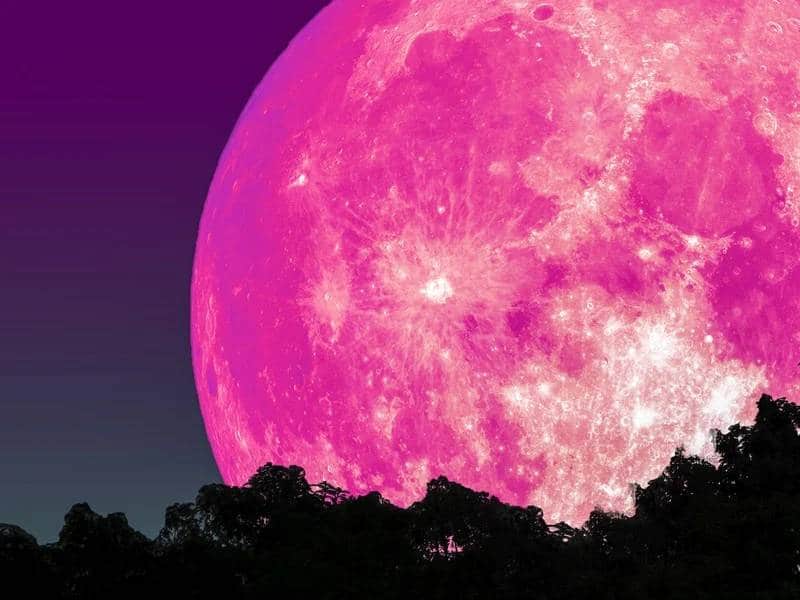 No te pierdas la hermosa Luna rosa de abril. Te contamos cuándo y dónde