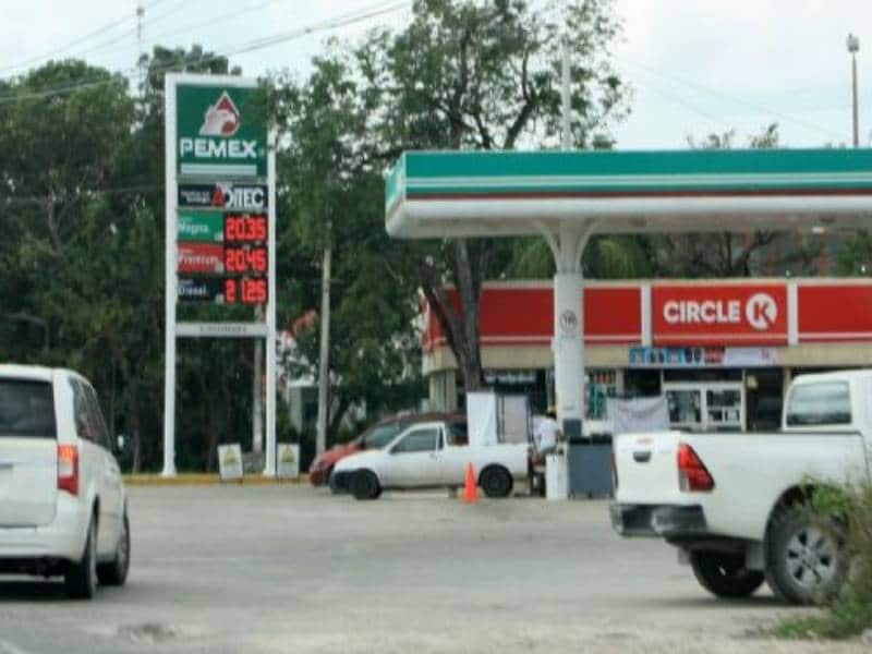 Cancún entre las ciudades con precio de gasolina más alto del país