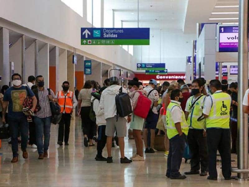 Aeropuerto de Cancún, con 514 operaciones mediante 31 aerolíneas para hoy