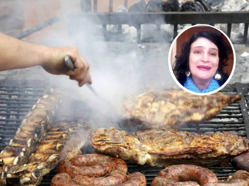 Mujer denuncia a sus vecinos por hacer carne asada diario