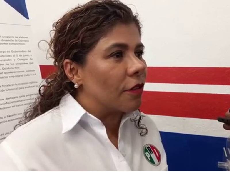 Leslie Hendricks reitera que el PRI se mantendrá sin ninguna alianza