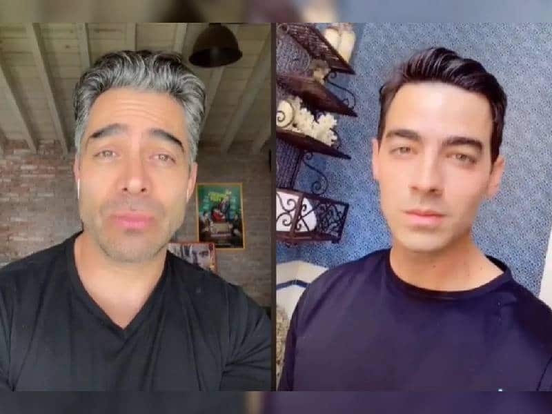 ¿Serán igualitos? Internautas comparan a Omar Chaparro con Joe Jonas