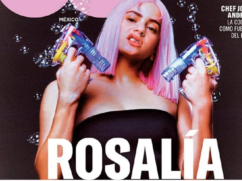 Rosalía protagoniza la portada de GQ a nivel internacional