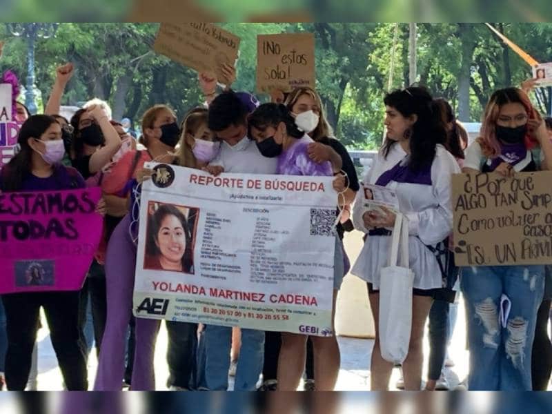 VIDEO: Protestan en Monterrey para exigir justicia por Yolanda Martínez