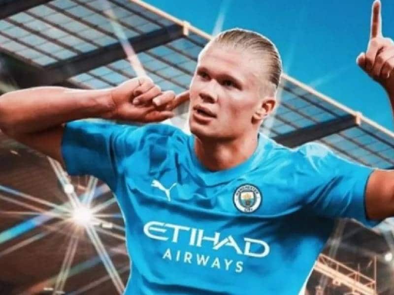 Erling Haaland es nuevo jugador del Manchester City