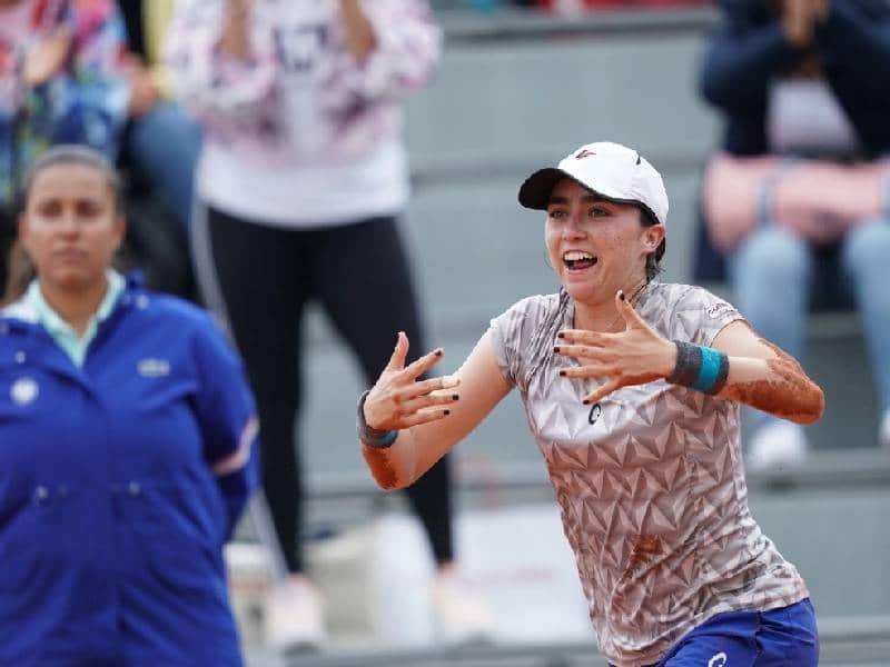 Fernanda Contreras se estrena con triunfo en su primer Grand Slam