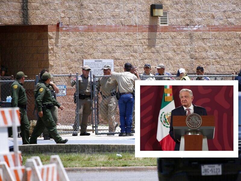 ¡Nos duele mucho, lo lamentamos!_ López Obrador tras el tiroteo en Uvalde, Texas (1)
