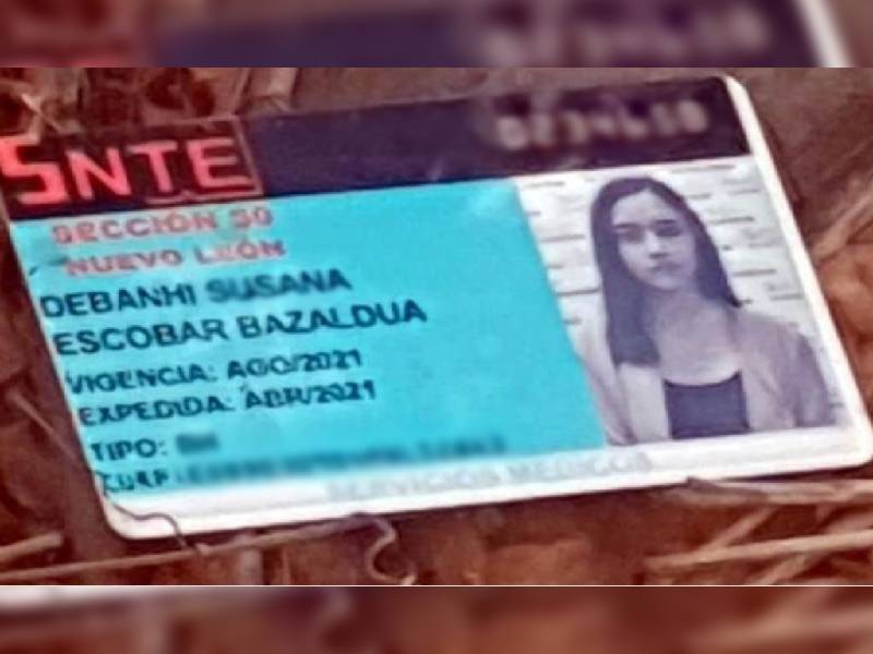 Encuentran ID de Debanhi Escobar a 17 km donde fue encontrada muerta