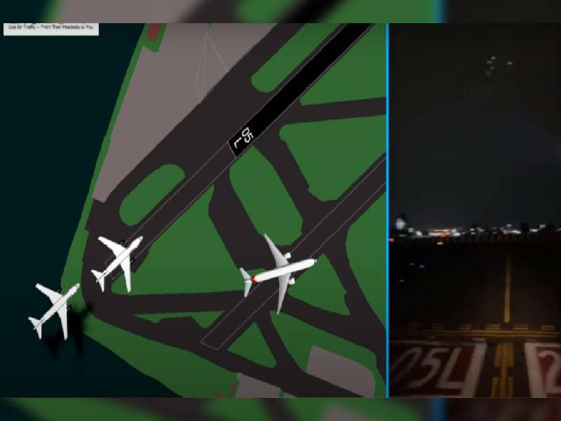 Audio revela cómo vivieron los pilotos el incidente aéreo en el AICM