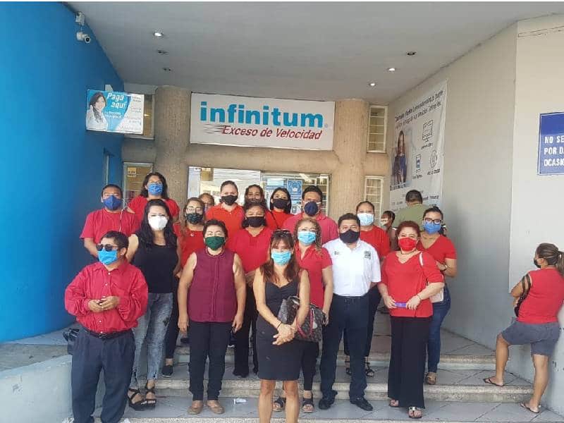 Trabajadores de Telmex amenazan con paro laboral