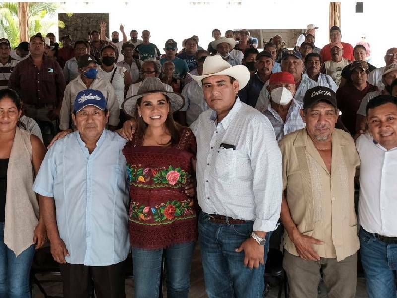 Mara Lezama va por necesidades de productores, agricultores y prestadores de servicios en Carrillo Puerto