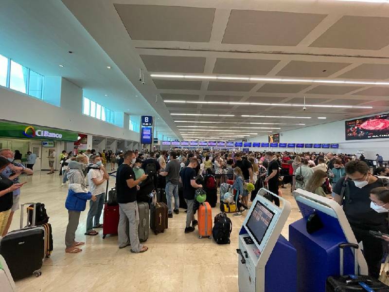 Aeropuerto Internacional de Cancún mantiene cifra de vuelos por encima de 500