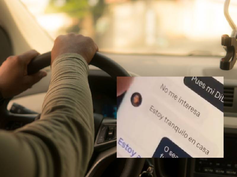 ¡Tramposo! Tiktoker expone a Uber que comenzaba viajes desde su casa