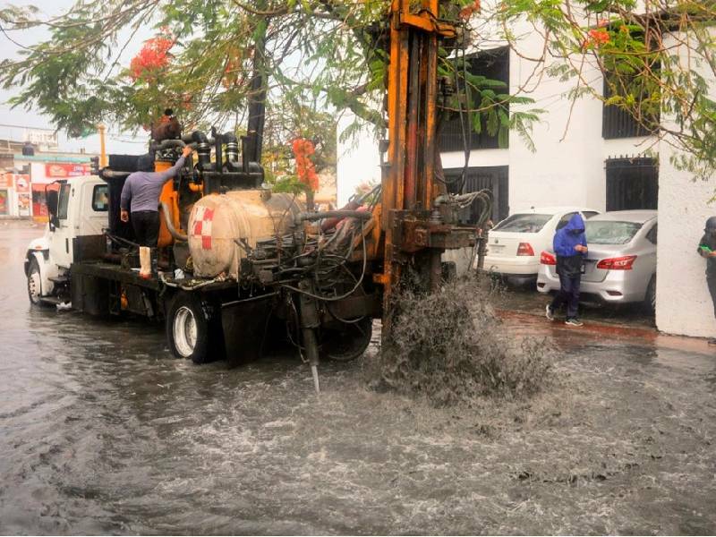 Gobierno de Benito Juárez activa "Operativo Tormenta" por lluvias