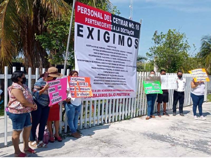 Trabajadores Del Cetmar Iniciaron Con Un Paro Laboral