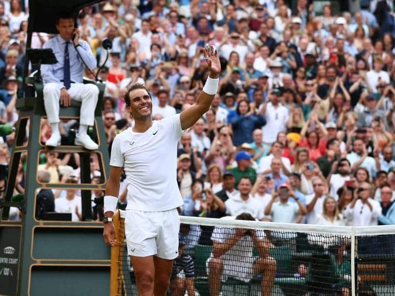 Nadal avanza a las semifinales de Wimbledon donde enfrentará a Kyrgios