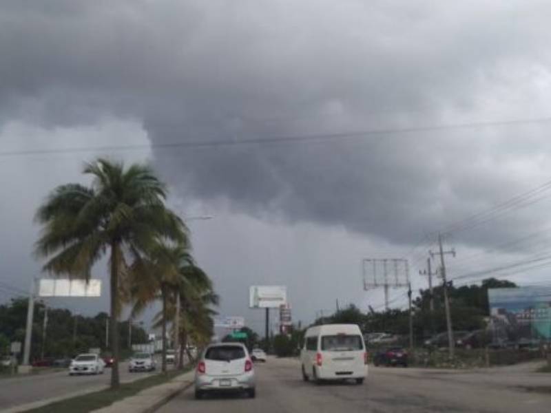 Se esperan lluvias vespertinas en Quintana Roo