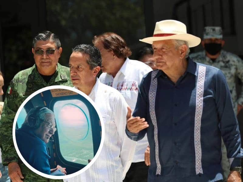 AMLO asegura que tramo Mérida- Cancún tiene avance del 50%