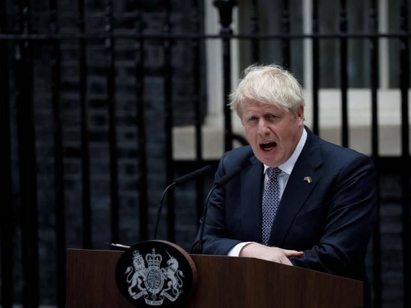 Boris Johnson dimite como Primer Ministro de la Gran Bretaña