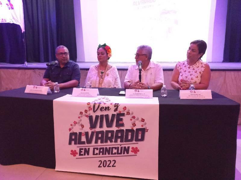 Presentan programa cultura y gastronómico de Alvarado, Veracruz