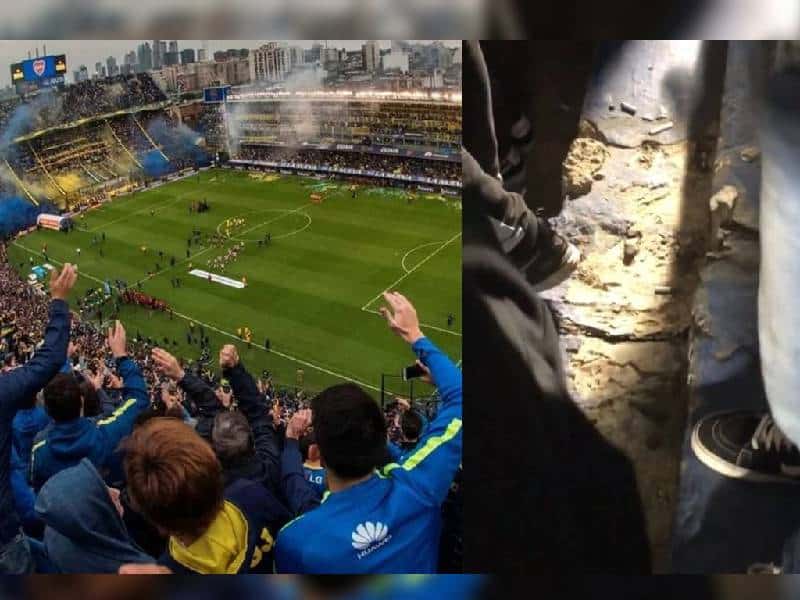Video. Captan como tiembla y se mueve el estadio de Boca Juniors