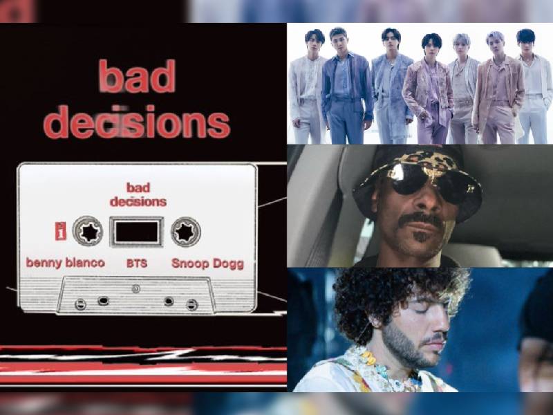 BTS, Snoop y Benny causan furor por su próximo sencillo ‘Bad Decisions’