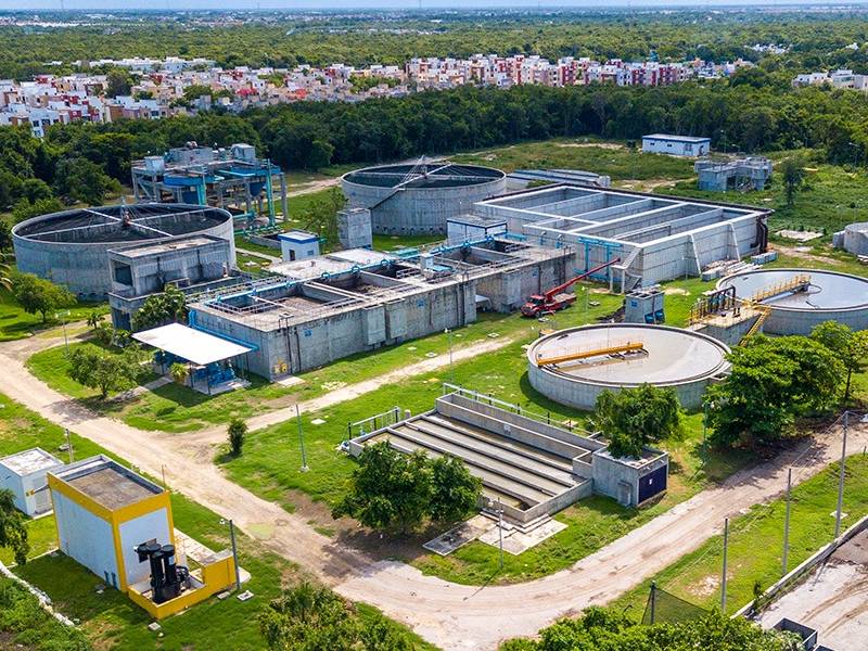 Aguakan invierte más de 380 millones en plantas de tratamiento en Cancún