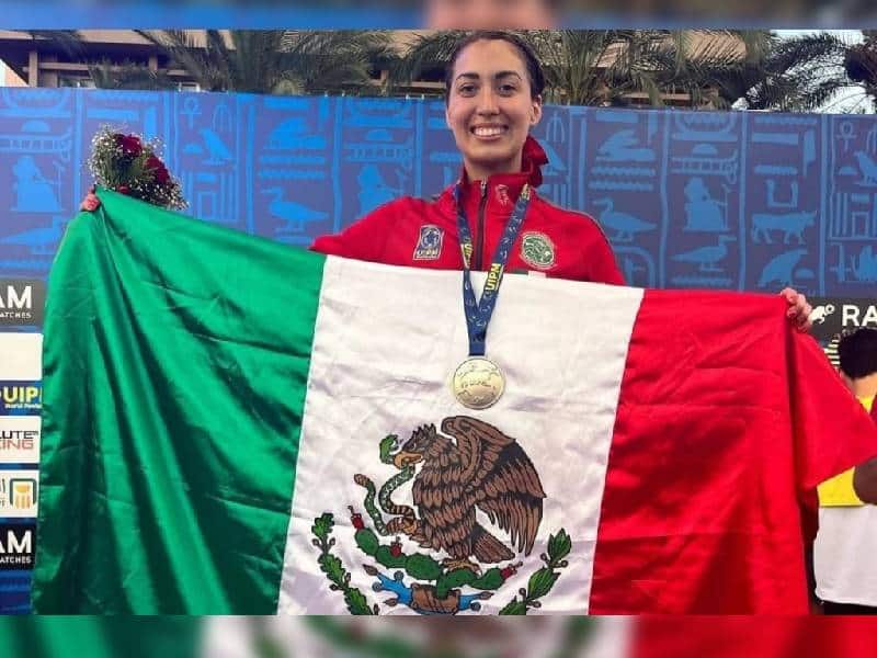 Mexicanas conquistan plata en Mundial de pentatlón moderno en Egipto