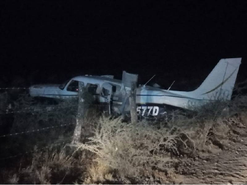 Desplome de avioneta deja una persona lesionada, en Tamaulipas