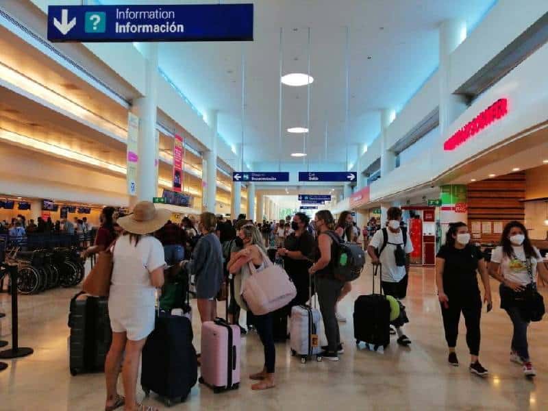 Mitad del año 2022, el mejor para el aeropuerto interenacional de Cancún