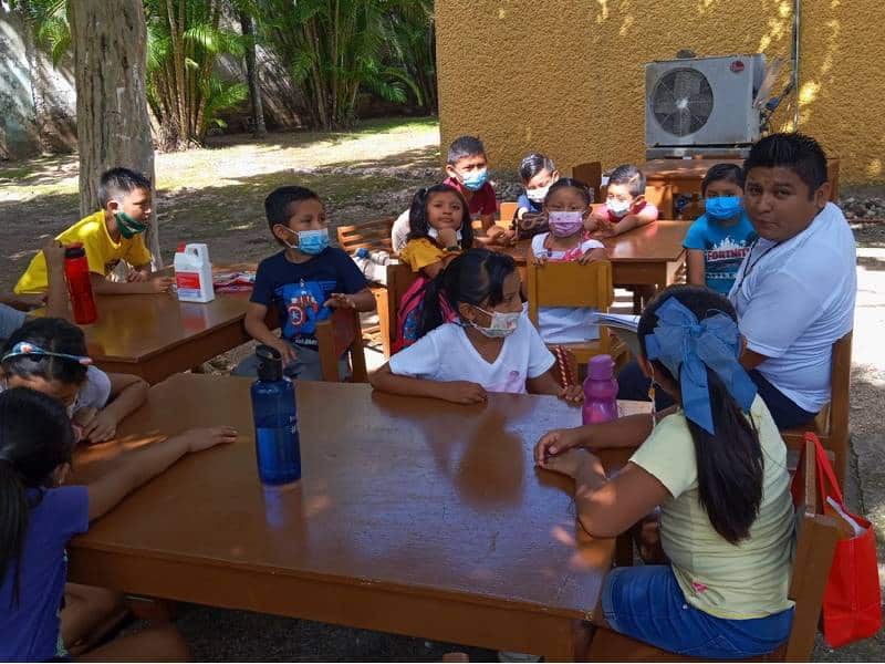 Niños cardenenses acuden a talleres extraescolares en período vacacional