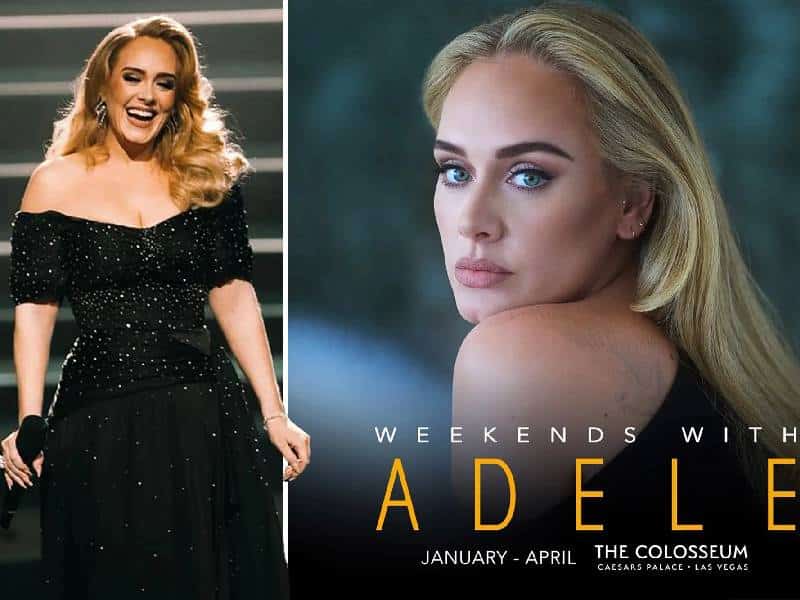 Adele anuncia nuevas fechas de conciertos en Las Vegas