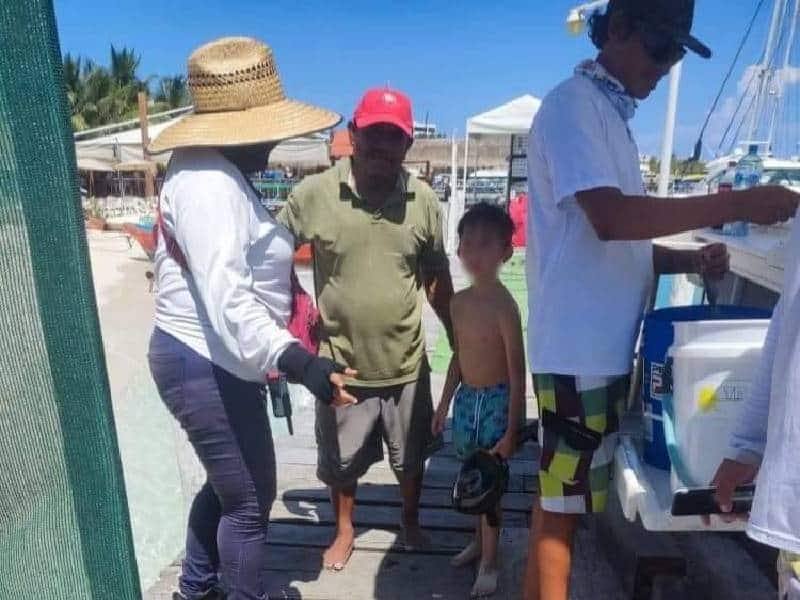 Localizan a menor de edad extraviado que vacacionaba con su familia en Isla Mujeres