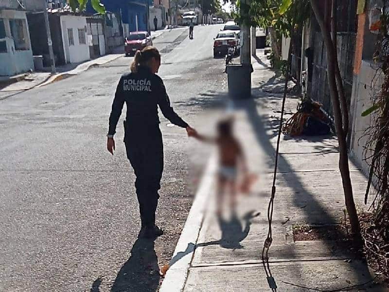 Auxilian a menor que deambulaba perdida en Puerto Aventuras