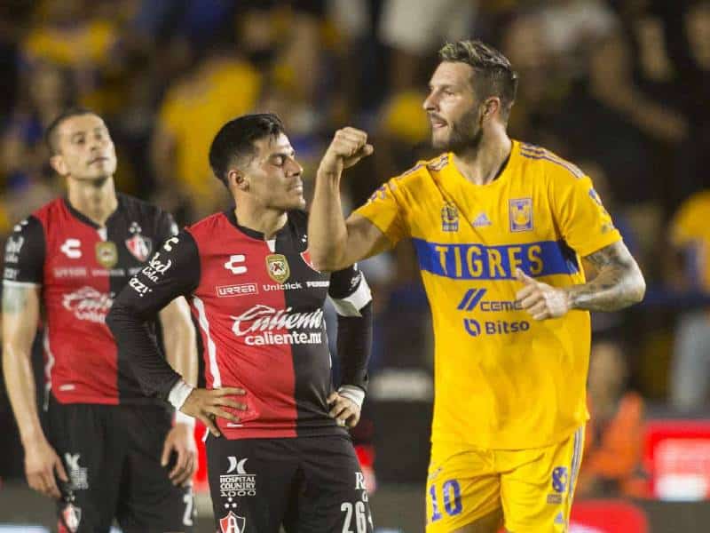Tigres vence 2-0 a Atlas en la Jornada 4 de Liga MX; Dani Alves ya está en Pumas
